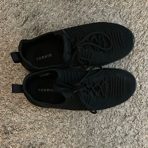 Stylish Black Mesh Sneakers